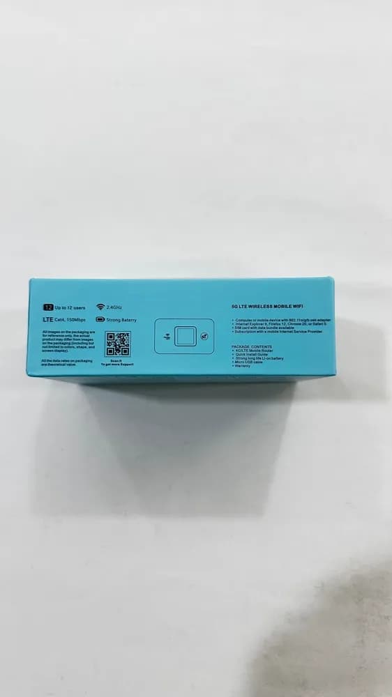 مودم جیبی جی پی لینک مدل E5880 B FDD_TDD LTE مانیتور دار 5G ضمانت سلامت مدل مانیتور دار و ساده — تصویر ۴