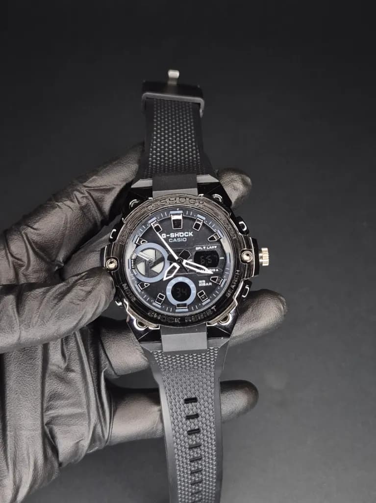 ساعت مچی مردانه مارک جی شاک G_SHOCK دو زمانه — تصویر ۸