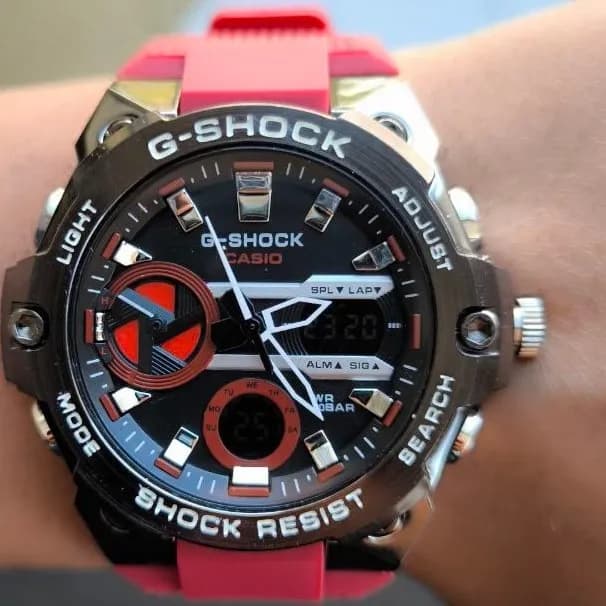 ساعت مچی مردانه مارک جی شاک G_SHOCK دو زمانه