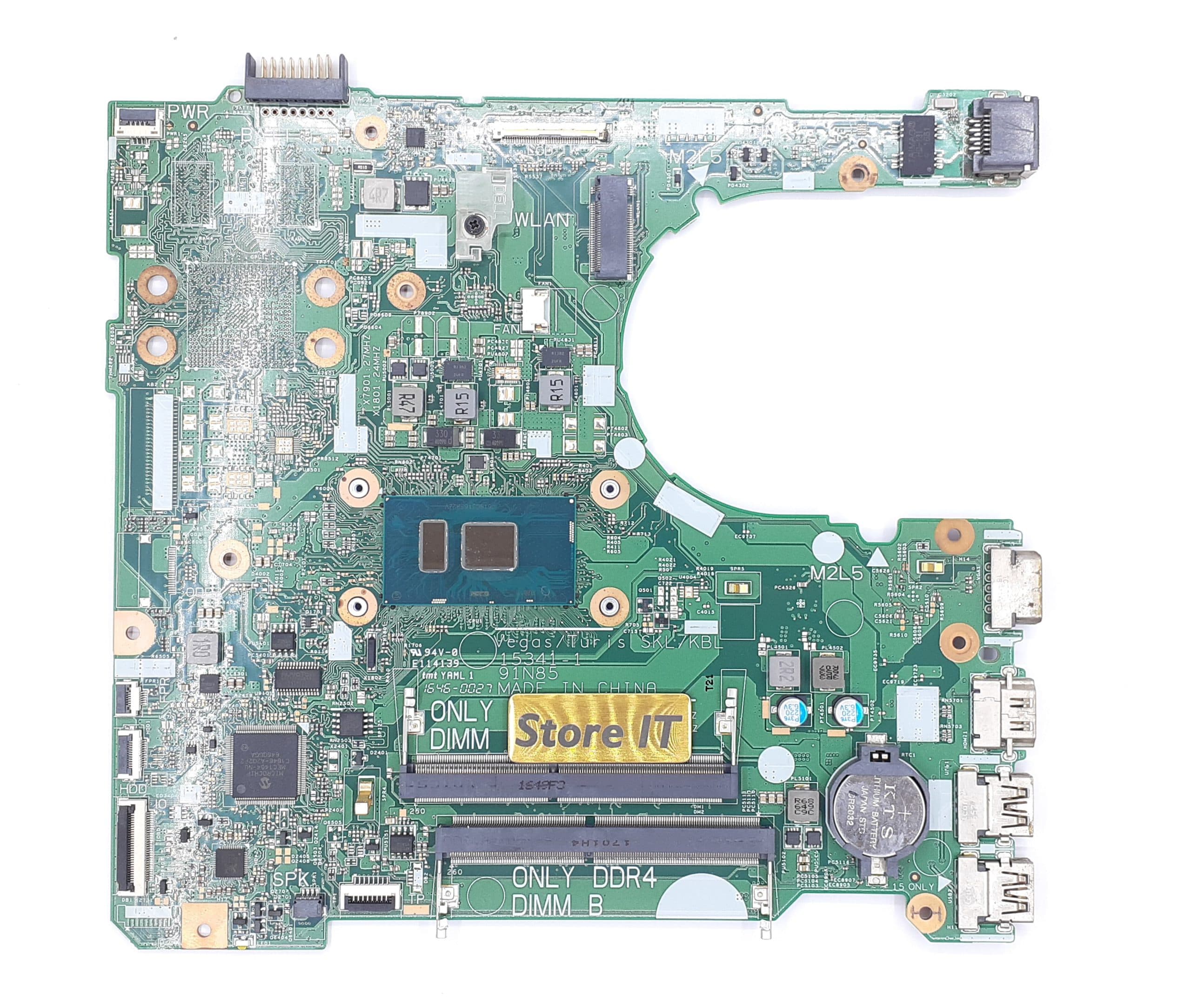 مادربرد لپ تاپ دل Inspiron 15-3000 3567 (15341-1) i7-7th بدون گرافیک