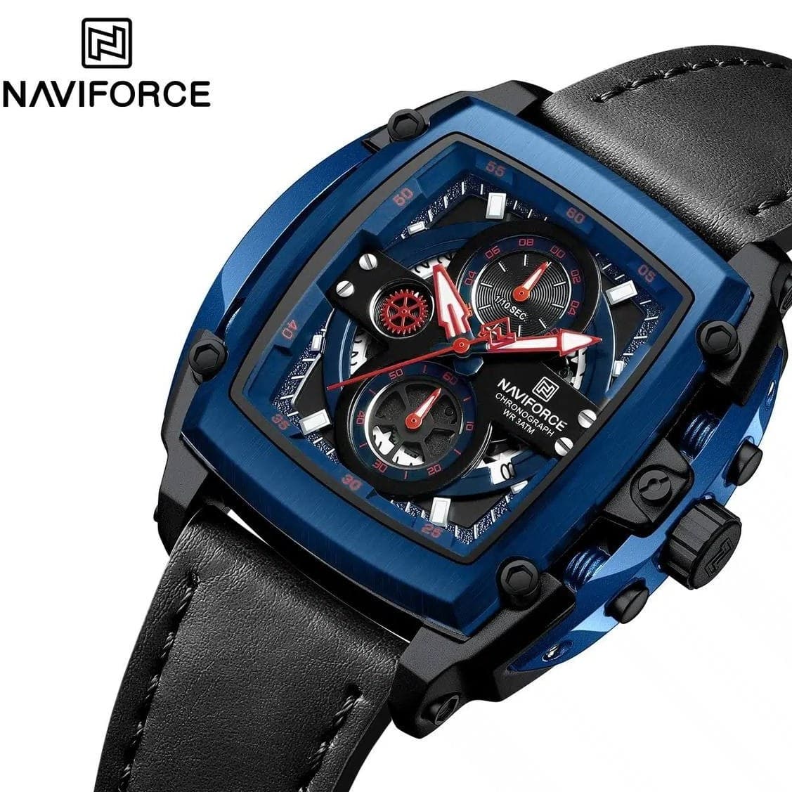ساعت مچی کورنوگراف اورجینال برند نیوی فورس مدل Naviforce Nf8067 — تصویر ۹