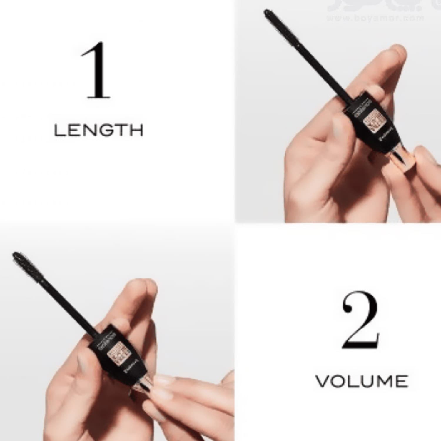 ریمل دو سر بورژوا BOURJOIS مدل Twist Up The Volume Ultra Black — تصویر ۴