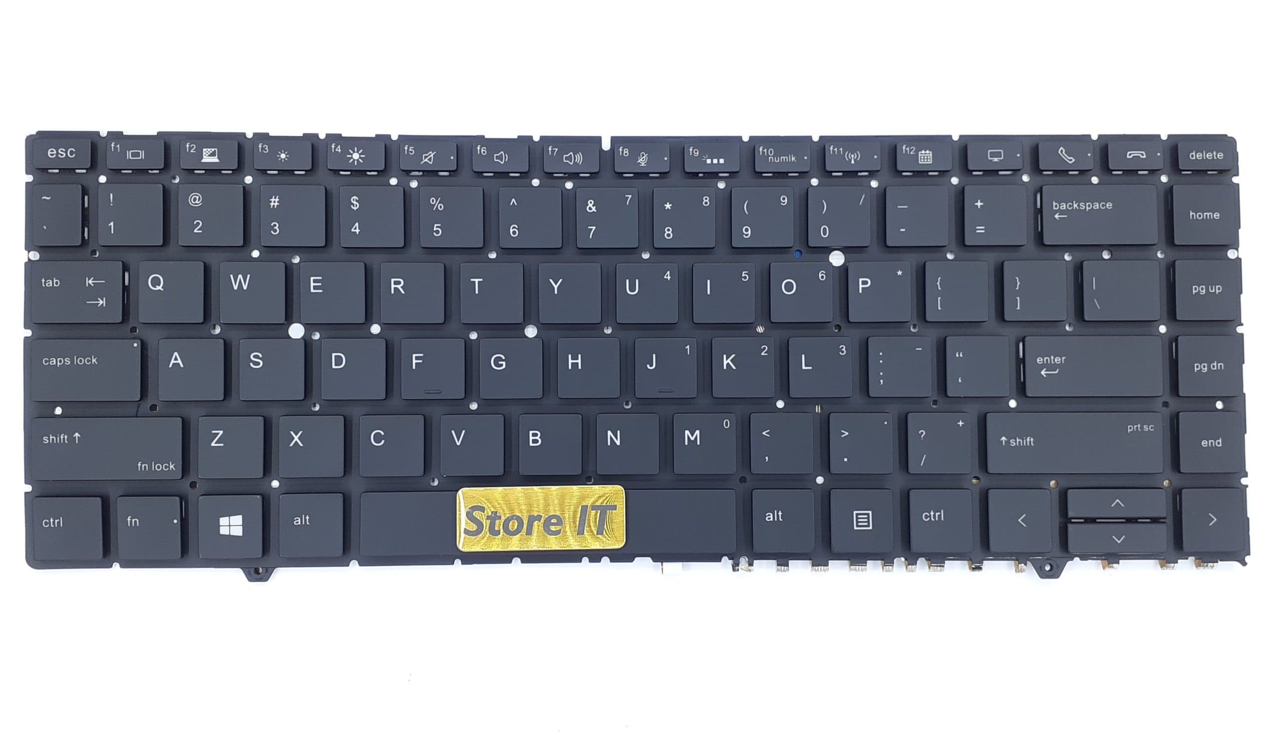 کیبورد لپ تاپ اچ پی Zbook Studio 15 G5 مشکی – با بک لایت (اینتر کوچک)