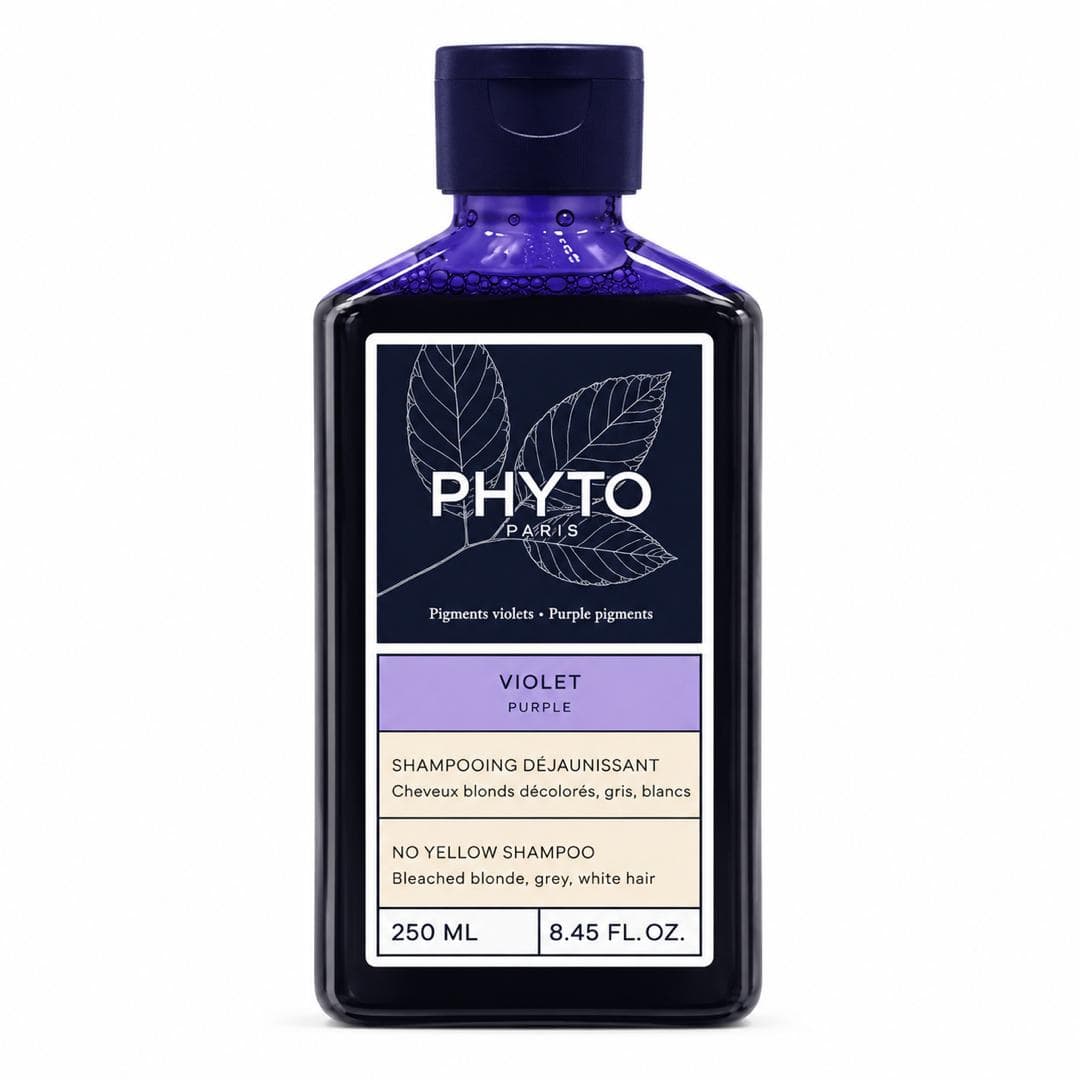 شامپو بنفش ضد زردی مو فیتو PHYTO مدل Violet Purple