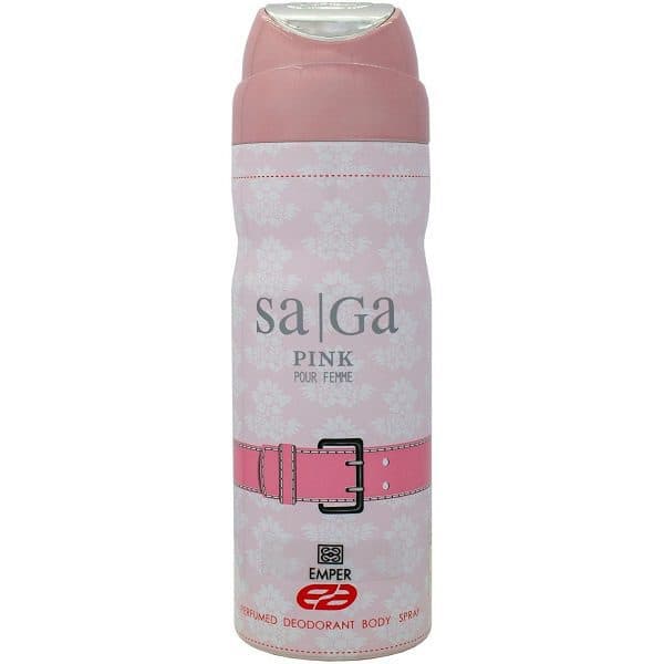 اسپری زنانه عمادآرا مدل SAGA ساگا حجم 200 میل