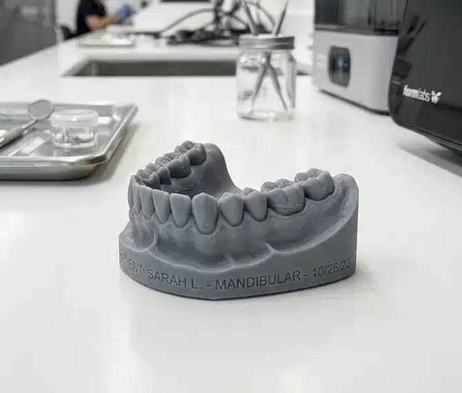 رزین Dental Model Resin Grey رنگ خاکستری 1kg برند sunlu — تصویر ۴