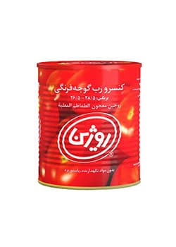 رب گوجه ۸۰۰ گرمی روژین