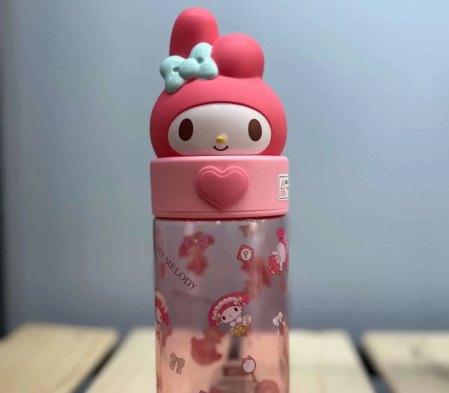 قمقمه سانریو سه‌تایی با طراحی Hello Kitty و کرومی و ملودی 500 میل — تصویر ۳