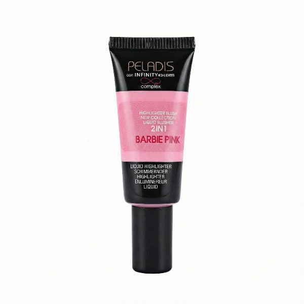 رژگونه مایع پلادیس رنگ BARBIE PINK حجم 20 میل