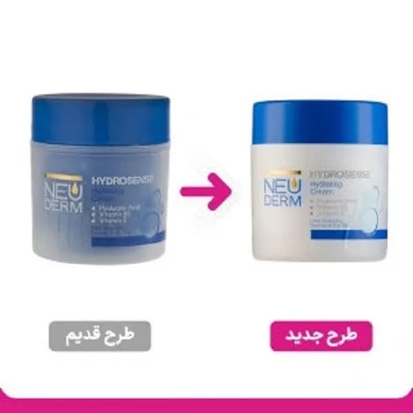 کرم مرطوب کننده آبرسان نئودرم مدل Optimal Hydrosense حجم 150 میلی لیتر — تصویر ۲