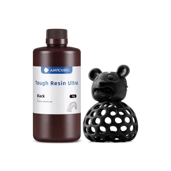 رزین Tough Resin Ultra مشکی ۱ کیلوگرم انیکیوبیک – Tough Resin Ultra Black 1kg