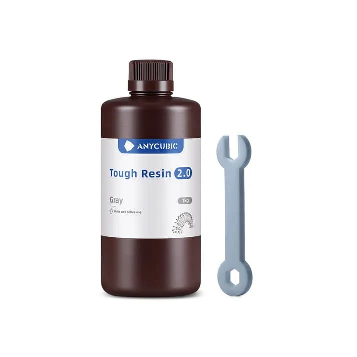 رزین Tough Resin طوسی ۱ کیلوگرم انیکیوبیک – Tough Resin 2.0 gray 1KG