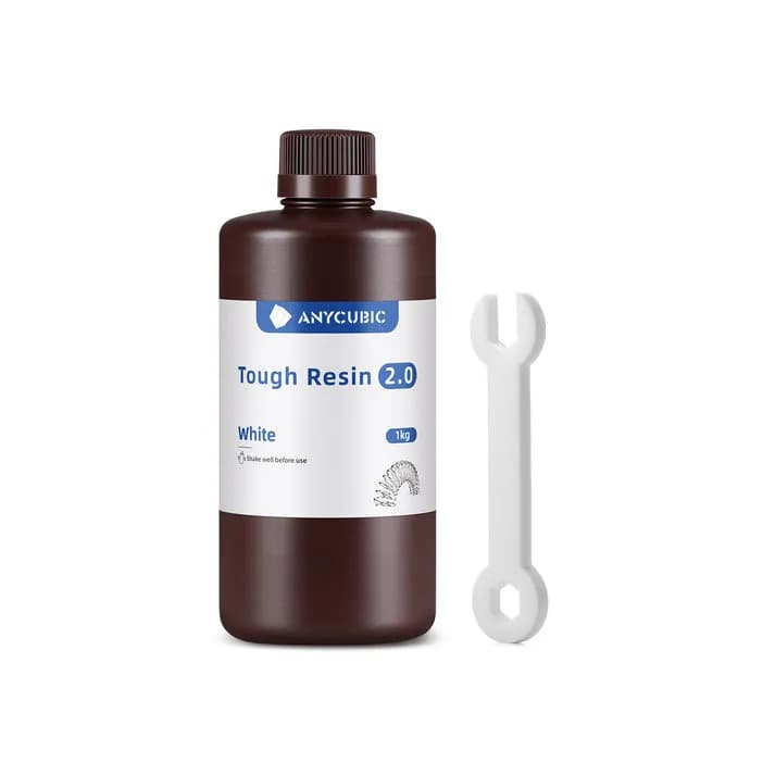 رزین Tough Resin 2 سفید 1 کیلوگرم انیکیوبیک –Tough Resin 2.0 White 1KG
