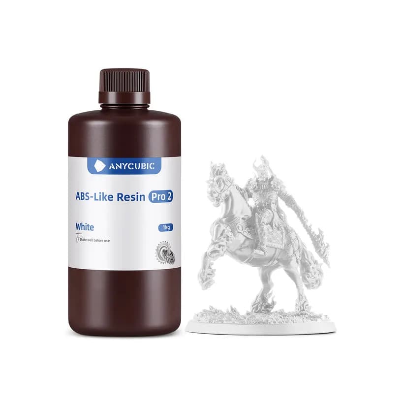 رزین anycubic ABS like resin pro2 white