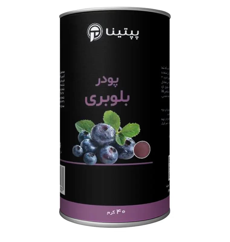 پودر بلوبری قوطی 40 گرمی