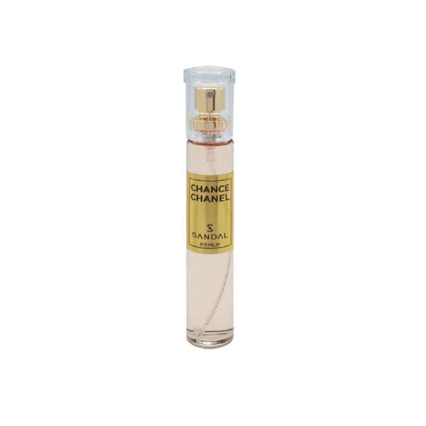 عطر جیبی زنانه صندل مدل Chance Chanel حجم 25 میلی لیتر