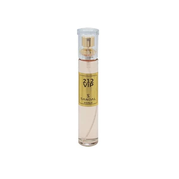 عطر جیبی زنانه صندل مدل 212 VIP WOMENحجم 25 میلی لیتر