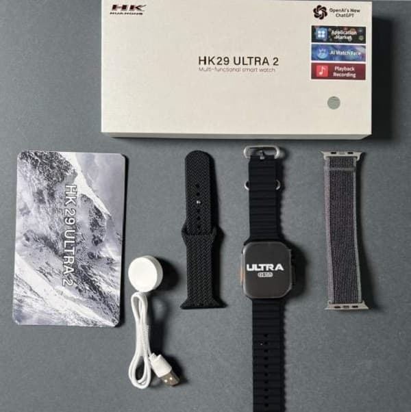 ساعت هوشمند مدل HK29 ULTRA 2 (6 ماه خدمات پس از فروش) — تصویر ۳