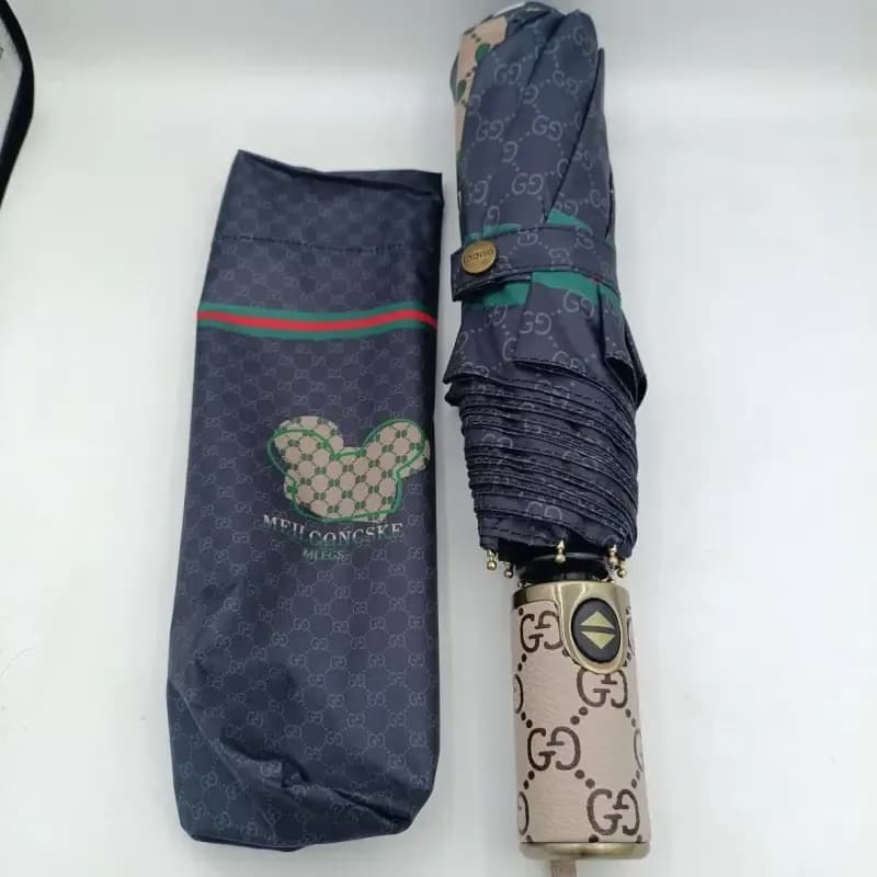 چتر اتوماتیک گوچی مدل جعبه ای ضد باد و ضد آب — تصویر ۶
