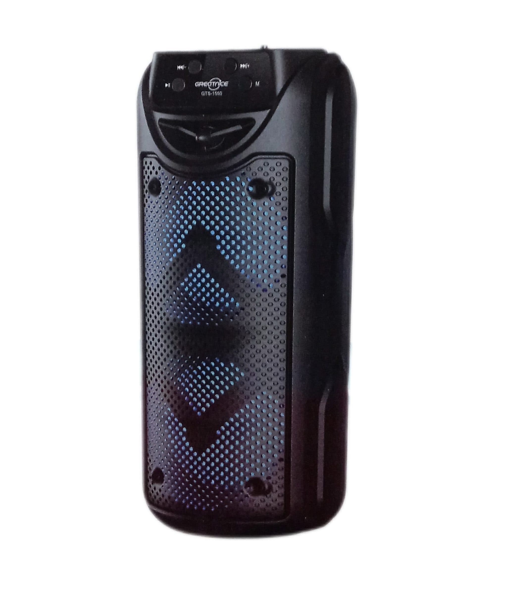 اسپیکر بلوتوث دو باند 4 اینچی مدل GTS 1550 — تصویر ۲