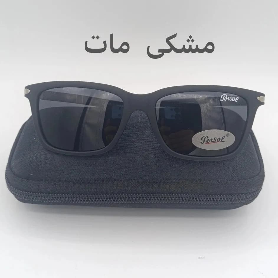 عینک آفتابی پرسول پلاریزه آیتم 8016 یو وی 400 دسته فنر مناسب آقایان و بانوان — تصویر ۱۱