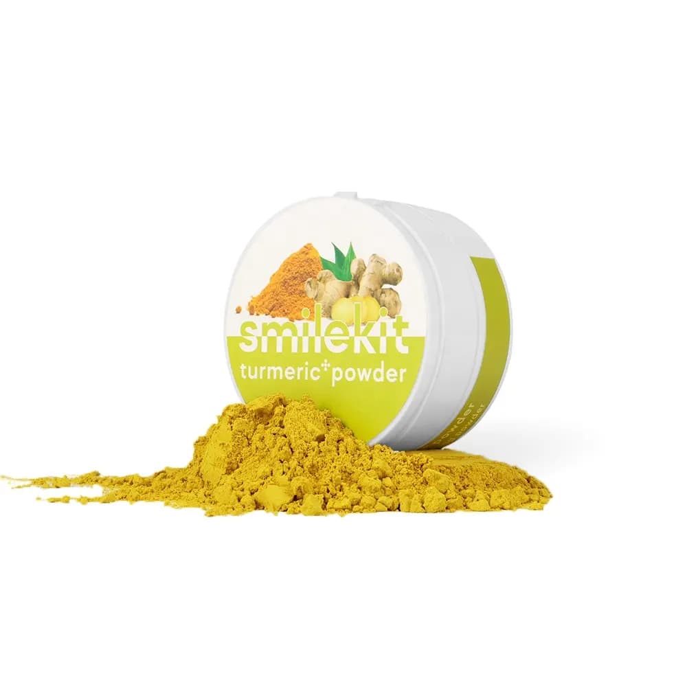 پودر سفید کننده دندان زردچوبه اسمایل کیت SmileKit Turmeric Teeth Whitening Powder