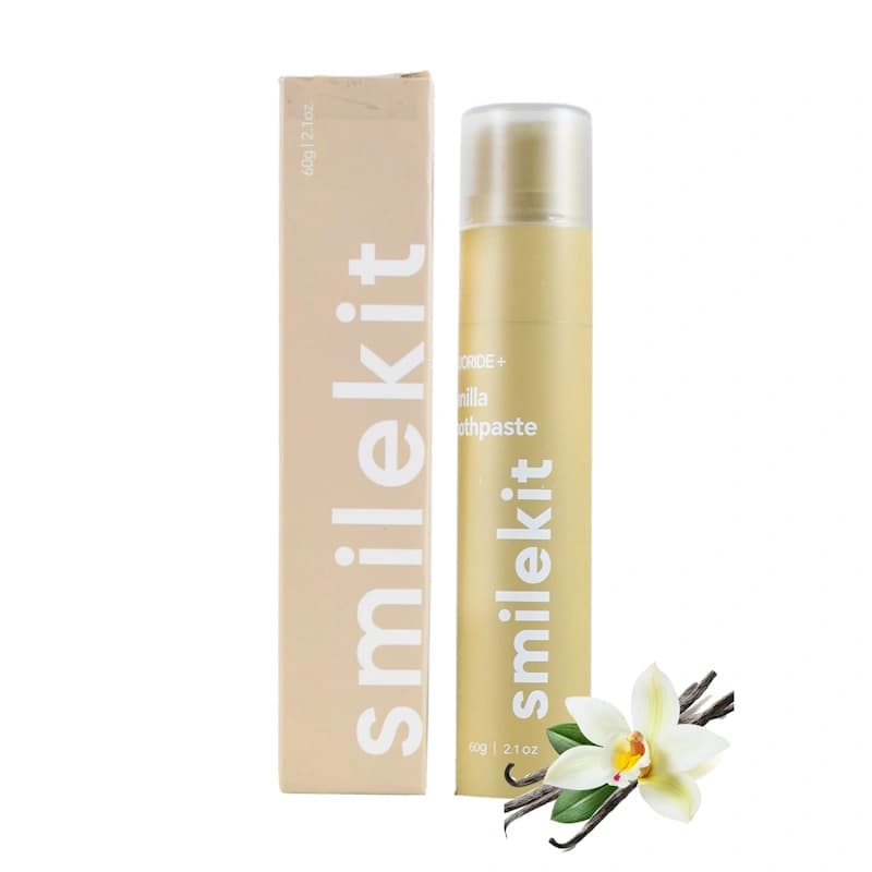 خمیر دندان اسمایل کیت وانیلی SmileKit Vanilla Toothpaste