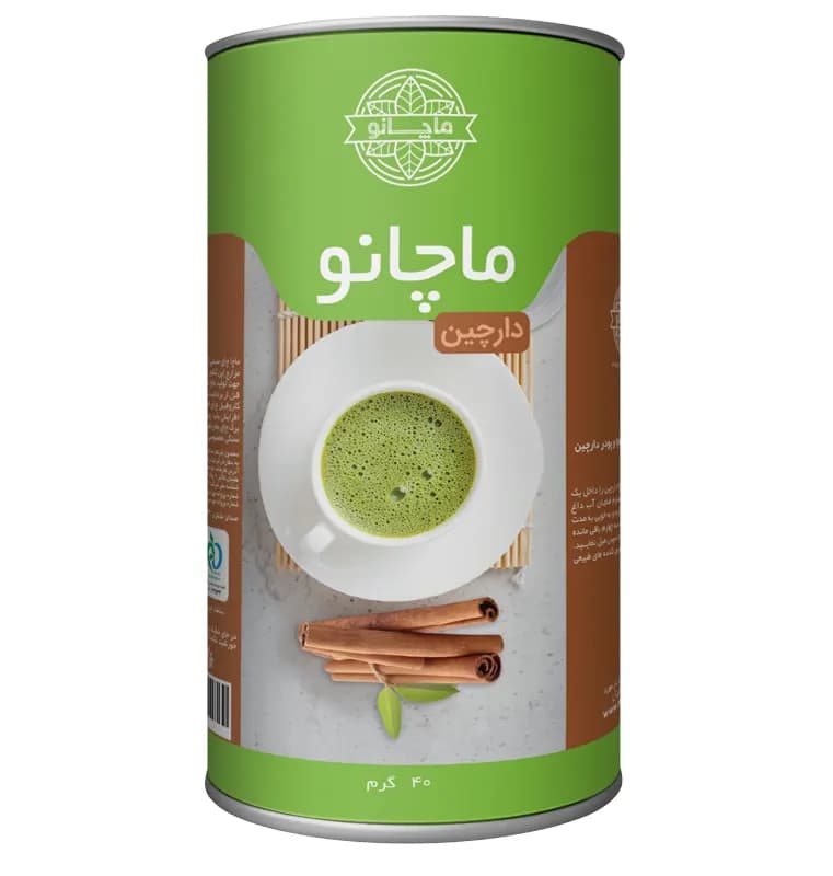 پودر ماچا دارچین ماچانو قوطی – 40 گرم