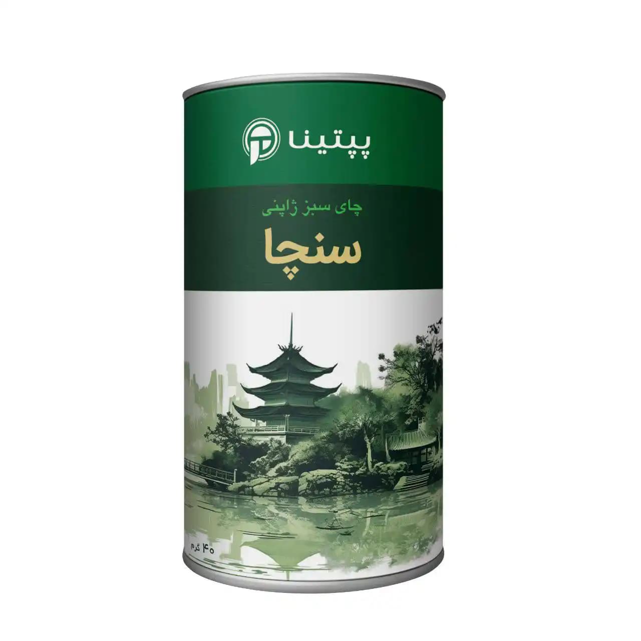 چای سبز ژاپنی سنچا پپتینا قوطی – 40 گرم