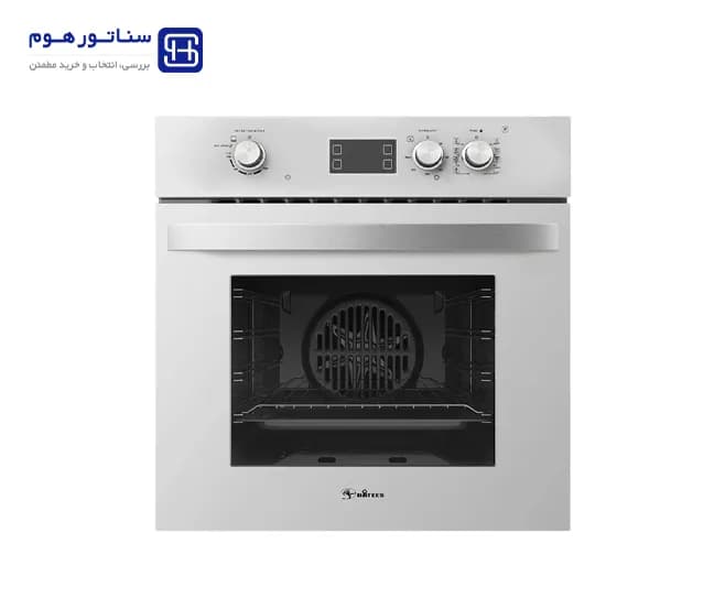 فر توکار داتیس 672 گاز و برق سفید – اولترا