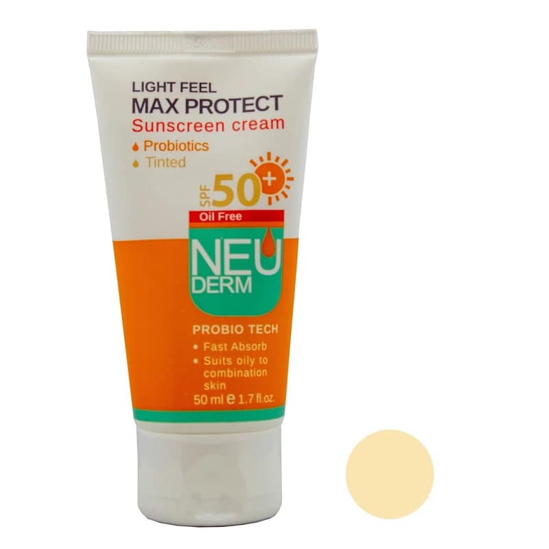 کرم ضد آفتاب نئودرم مدل Max Protect Oil Free حجم 50 میلی لیتر — تصویر ۴