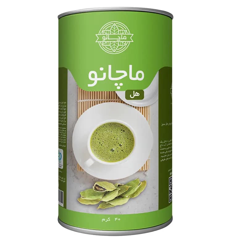 پودر ماچا هل ماچانو قوطی – 40 گرم