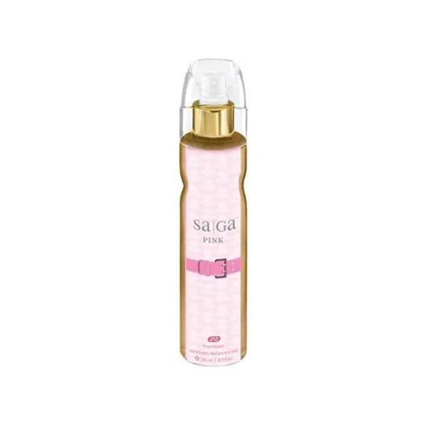 بادی اسپلش زنانه عماد آرا مدل SAGA PINK ساگا پینک حجم 250 میلی لیتر