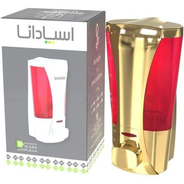 جا مایع دیواری اسپادانا SPADANA مدل هومر رنگ طلایی کد HG1202