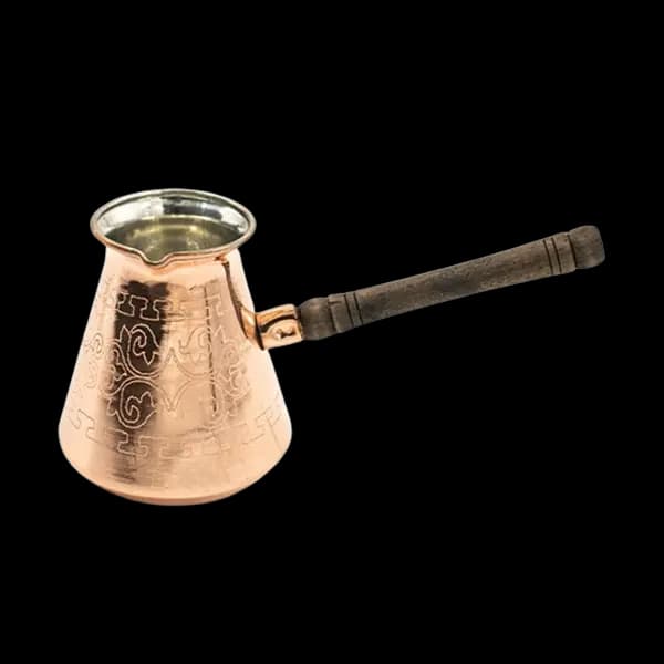 جذوه مسی قلم کاری دسته چوبی تبار سایز 3
