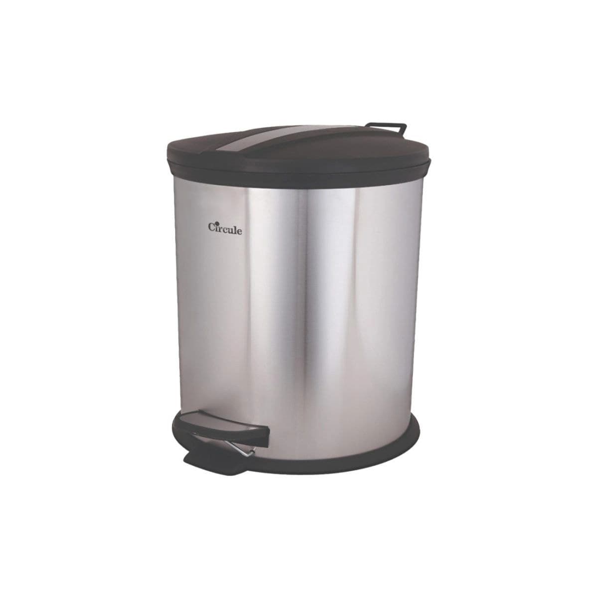 سطل زباله 3 لیتر سرکوله CIRCULE درب پلیمر کد P-3