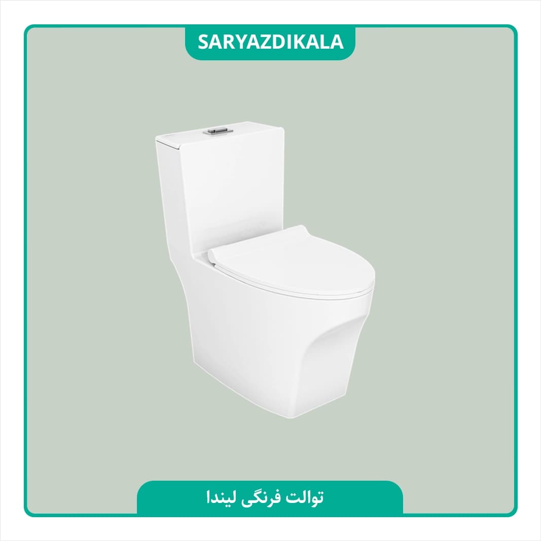 توالت فرنگی لیندا چینی کرد