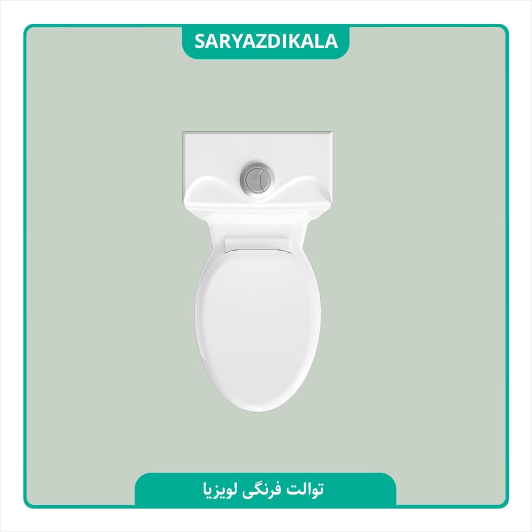 توالت فرنگی لویزا چینی کرد — تصویر ۵