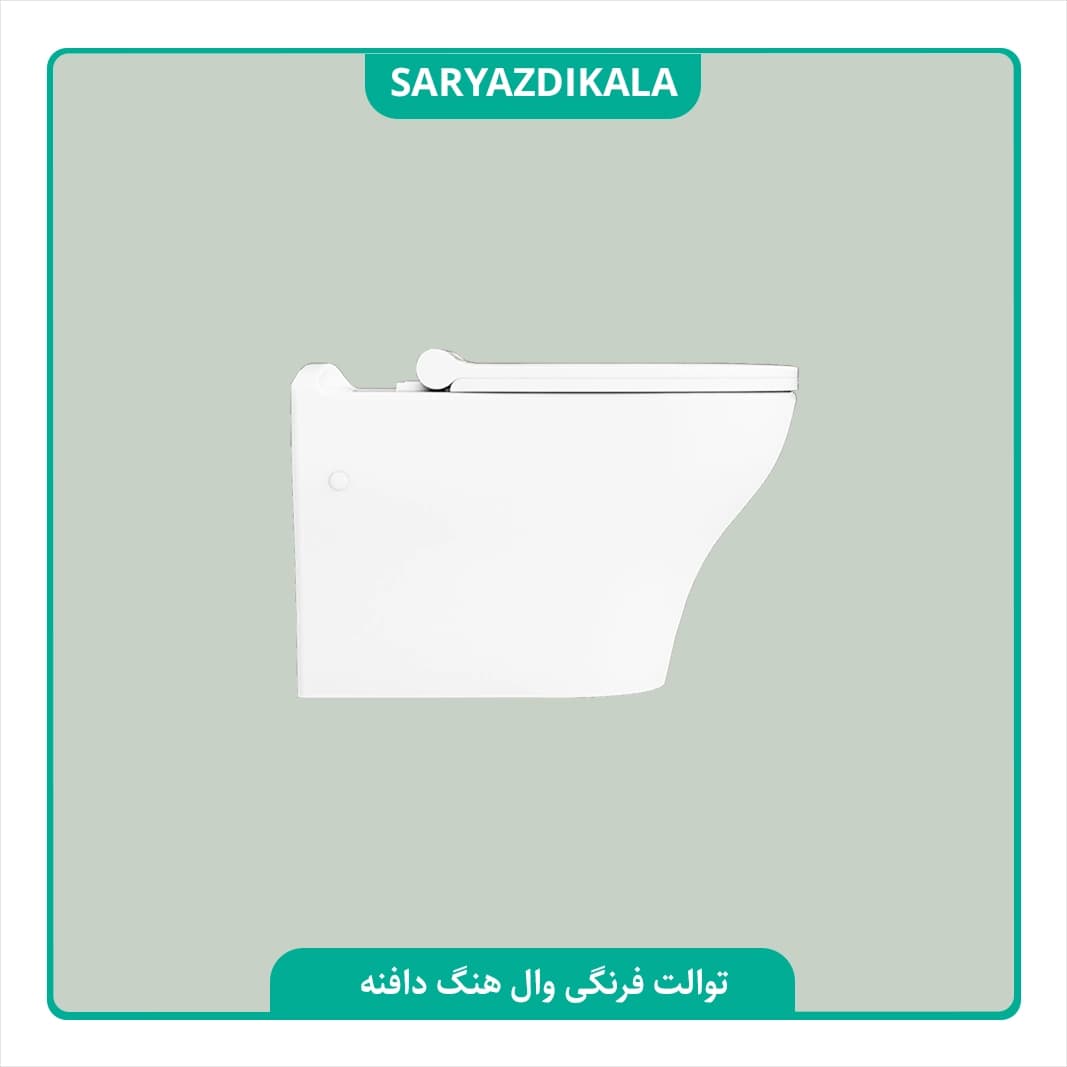 توالت وال هنگ دافنه چینی کرد — تصویر ۳