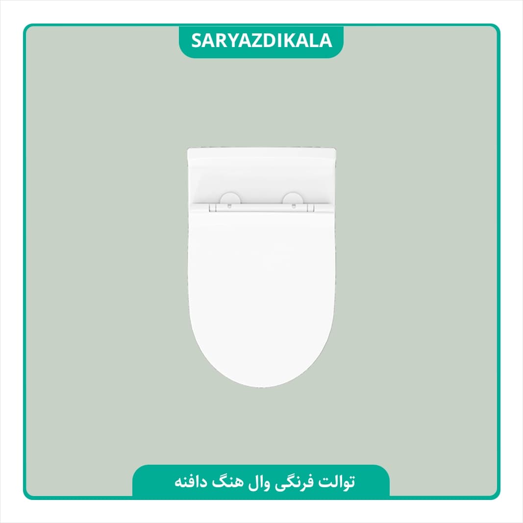 توالت وال هنگ دافنه چینی کرد — تصویر ۵