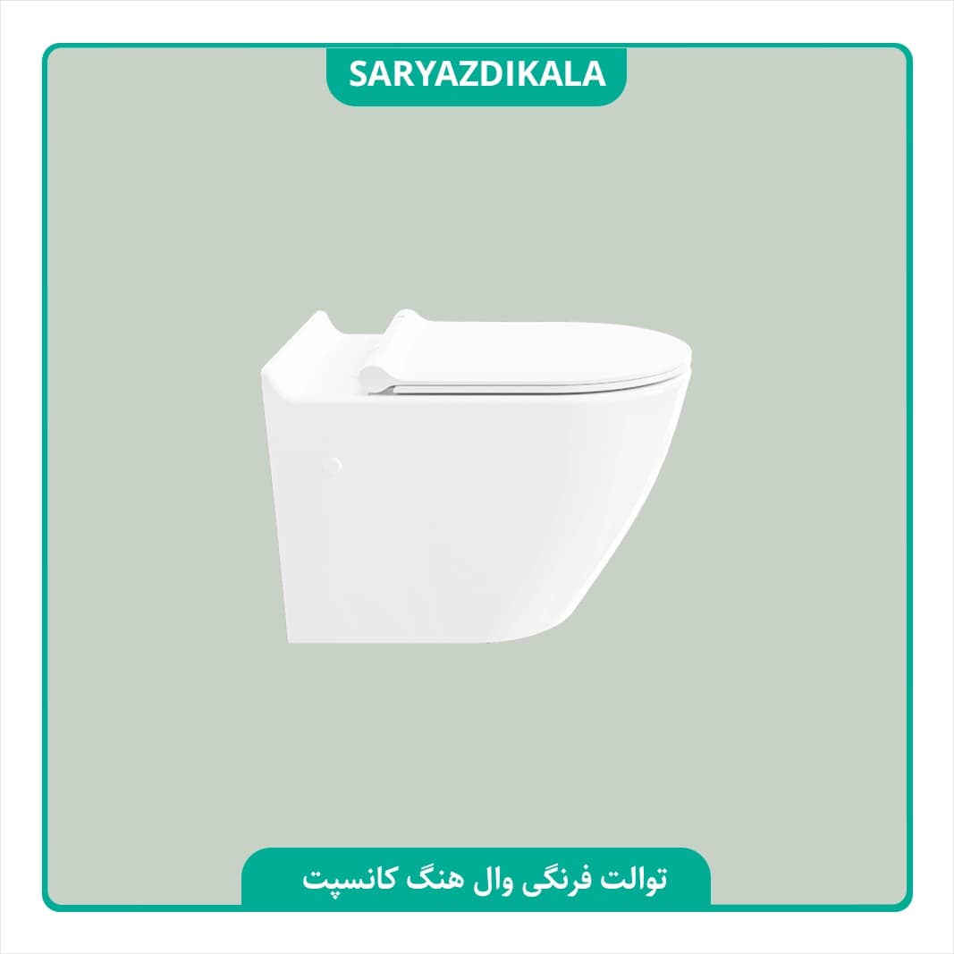 توالت وال هنگ کانسپت چینی کرد — تصویر ۳