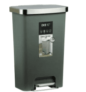 سطل 45 لیتر اسمارت طرح HANA رنگ طوسی کد 6266-GR