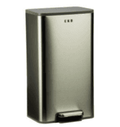 سطل 30 لیتر اسمارت طرح MARINA رنگ استیل کد 9161-MMT
