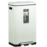 سطل 30 لیتر مستطیل اسمارت طرح PRO رنگ سفید کد 2368-MP-WH