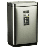 سطل 30 لیتری الکترونیکی اسمارت طرح MIRAGE رنگ استیل کد 9280RMT