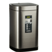 سطل 30 لیتری الکترونیکی اسمارت طرح ECOSMART رنگ استیل کد 9252RGMT