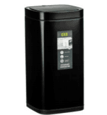 سطل 21 لیتر الکترونیکی اسمارت طرح ECOSMART رنگ مشکی کد 9252RP-MBS