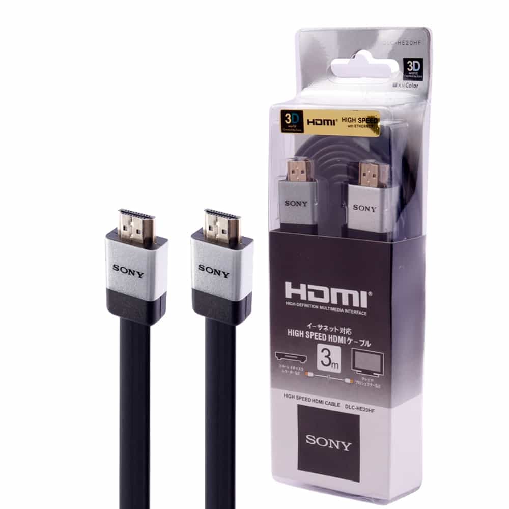 کابل HDMI سونی مدل SONY DLC-HE20HF طول 3 متر