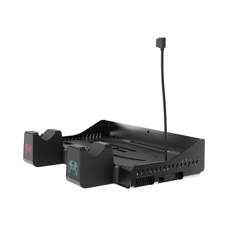 پایه شارژر و فن خنک کننده تسکو مدل TSCO TGS 18 PS5 LOOT RACK — تصویر ۲