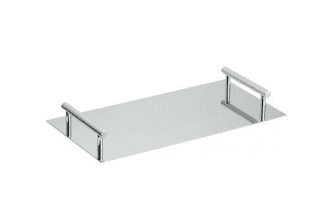سینی اسمارت طرح میموزا رنگ کروم کد 5690